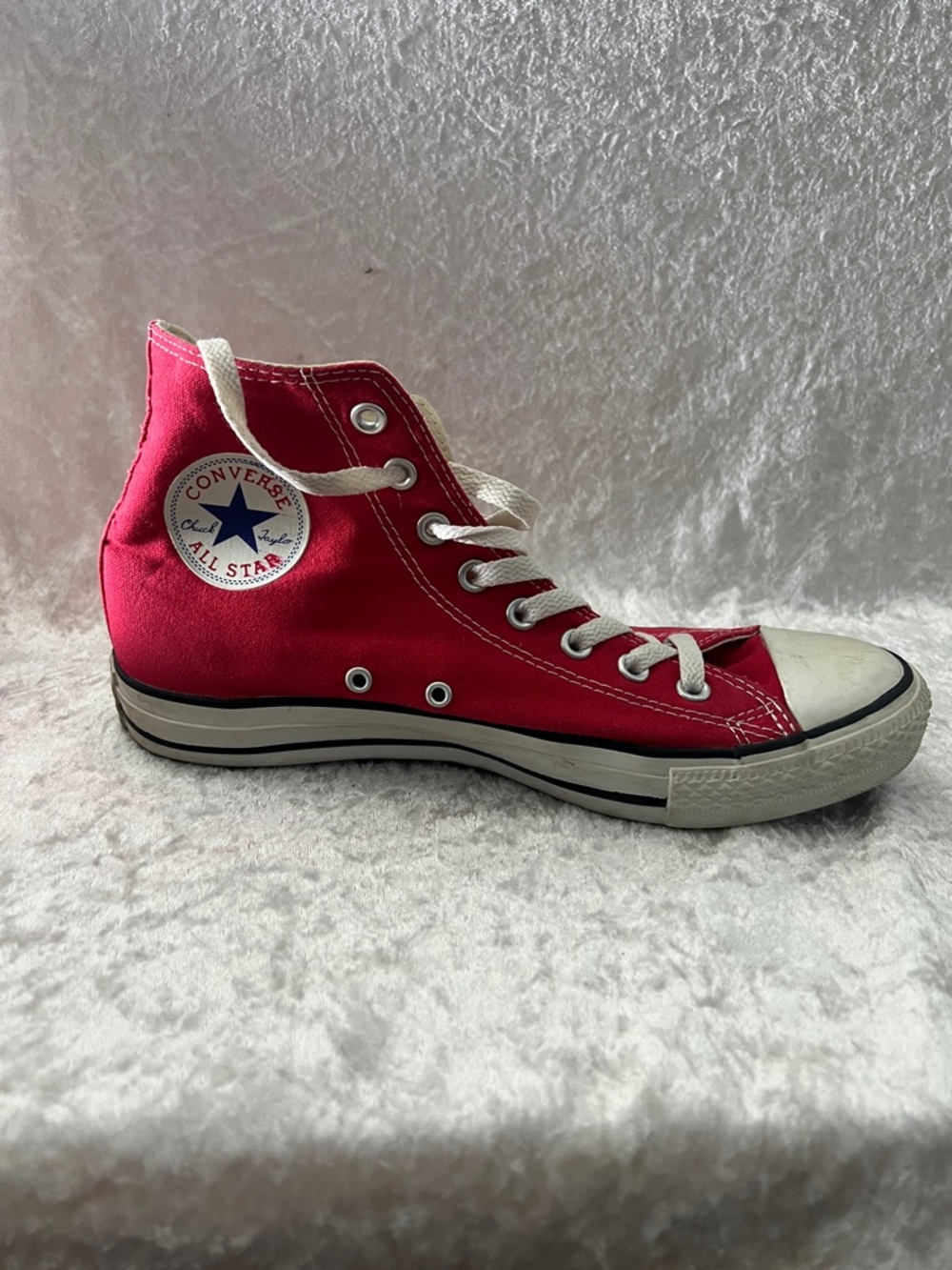 Converse Red High Top Canvas Sneaker